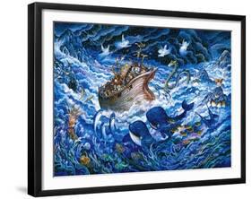 Noah's Voyage-Bill Bell-Framed Giclee Print