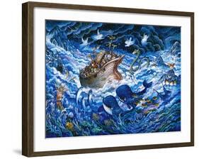 Noah's Voyage-Bill Bell-Framed Giclee Print