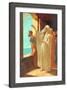 Noah Sending Forth The Dove-Phillip Richard Morris-Framed Giclee Print