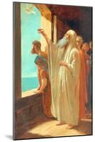 Noah Sending Forth The Dove-Phillip Richard Morris-Mounted Giclee Print