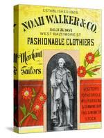 Noah Walker and Co. Fashionable Clothiers-null-Stretched Canvas