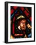 Noah Watching the Flood from a Window in the Ark, from the Noah-Window-null-Framed Giclee Print