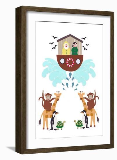 Noahs Ark, 2016-Isobel Barber-Framed Giclee Print