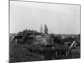 Noatak Home-Edward S. Curtis-Mounted Photographic Print