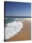 Nobbys Beach, Newcastle, New South Wales, Australia-David Wall-Stretched Canvas