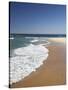 Nobbys Beach, Newcastle, New South Wales, Australia-David Wall-Stretched Canvas