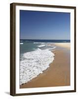 Nobbys Beach, Newcastle, New South Wales, Australia-David Wall-Framed Premium Photographic Print