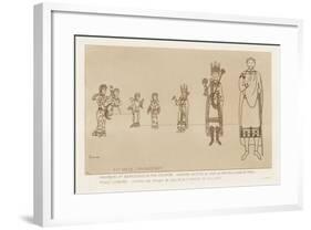 Nobility at the Start of the 12th Century-Raphael Jacquemin-Framed Giclee Print