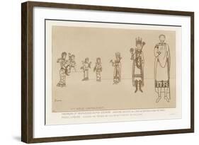 Nobility at the Start of the 12th Century-Raphael Jacquemin-Framed Giclee Print