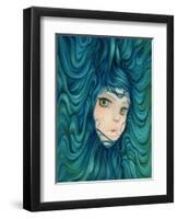 Noble Kiss Monster-Camilla D'Errico-Framed Art Print