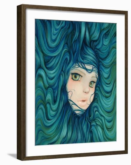 Noble Kiss Monster-Camilla D'Errico-Framed Art Print