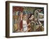 Noble People Wearing Medieval Clothes-Giovanni Canavesio-Framed Giclee Print