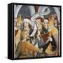 Noble People Wearing Medieval Clothes-Giovanni Canavesio-Framed Stretched Canvas