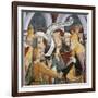 Noble People Wearing Medieval Clothes-Giovanni Canavesio-Framed Giclee Print