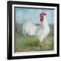 Noble Rooster I  Vintage No Border-Danhui Nai-Framed Art Print