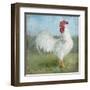 Noble Rooster I  Vintage No Border-Danhui Nai-Framed Art Print