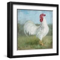 Noble Rooster I  Vintage No Border-Danhui Nai-Framed Art Print