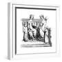 Noble Women and Children, 14th Century-null-Framed Giclee Print