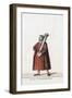 Nobleman with Silver Column, Costume Design for Shakespeare's Play, Henry VIII, 19th Century-null-Framed Giclee Print