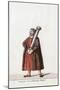 Nobleman with Silver Column, Costume Design for Shakespeare's Play, Henry VIII, 19th Century-null-Mounted Giclee Print