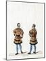 Noblemen, Costume Design for Shakespeare's Play, Henry VIII, 19th Century-null-Mounted Giclee Print