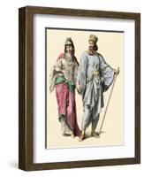 Nobles of Ancient Media, Part of the Assyrian and Persian Empires-null-Framed Giclee Print