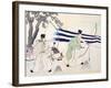 Nobles Practice Archery-null-Framed Giclee Print