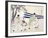 Nobles Practice Archery-null-Framed Giclee Print