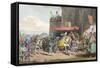 Noblewoman Enters Town-Charles Hamilton Smith-Framed Stretched Canvas