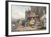 Noblewoman Enters Town-Charles Hamilton Smith-Framed Art Print