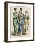 Noblewomen and Slave, Rome-null-Framed Art Print