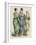 Noblewomen and Slave, Rome-null-Framed Art Print