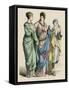 Noblewomen and Slave, Rome-null-Framed Stretched Canvas