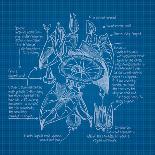 Blueprints 8-Nobleworks Inc^-Mounted Art Print