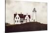 Nobska Light-David Knowlton-Stretched Canvas