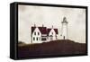 Nobska Light-David Knowlton-Framed Stretched Canvas