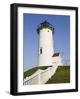 Nobska Point Lighthouse on Cape Cod-Walter Bibikow-Framed Photographic Print