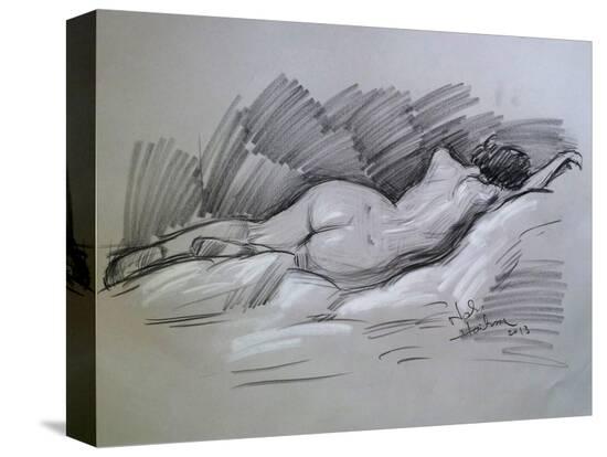 Stretched Canvas Print, , large