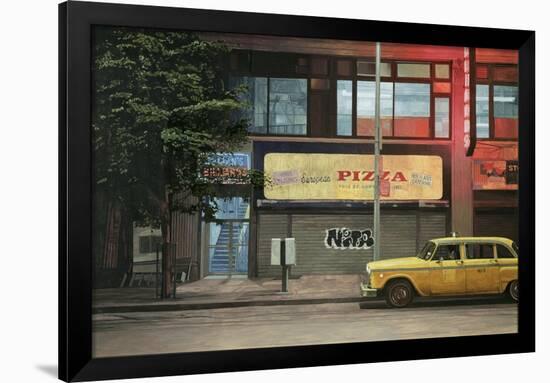 Nocturnal Checker Cab or Julian's Checker, 1987-Max Ferguson-Framed Premium Giclee Print