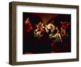 Nocturnal Concert, C.1621/2-Jean Leclerc-Framed Giclee Print