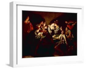 Nocturnal Concert, C.1621/2-Jean Leclerc-Framed Giclee Print