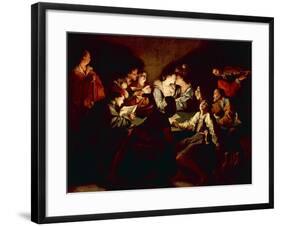 Nocturnal Concert, C.1621/2-Jean Leclerc-Framed Giclee Print