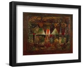 Nocturnal Festivities, 1921-Paul Klee-Framed Giclee Print