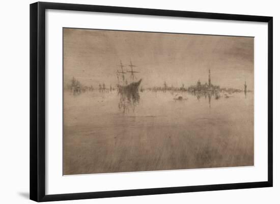 Nocturne, 1879-80-James Abbott McNeill Whistler-Framed Giclee Print