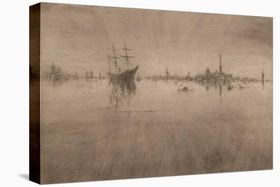 Nocturne, 1879-80-James Abbott McNeill Whistler-Stretched Canvas