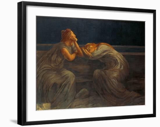 Nocturne, 1908-Gaetano Previati-Framed Giclee Print
