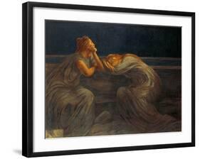 Nocturne, 1908-Gaetano Previati-Framed Giclee Print
