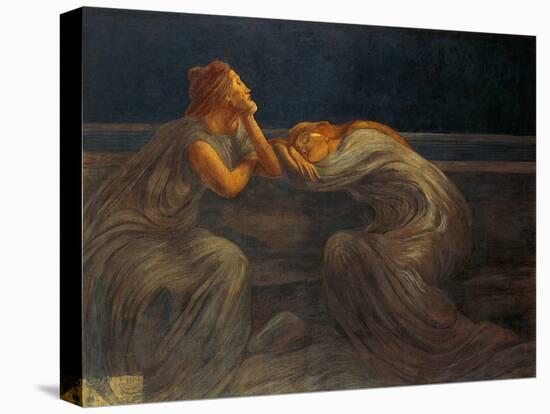 Nocturne, 1908-Gaetano Previati-Stretched Canvas