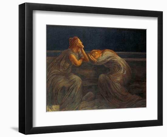 Nocturne, 1908-Gaetano Previati-Framed Giclee Print