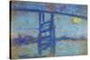 Nocturne: Battersea Bridge, 1872-1873-James Abbott McNeill Whistler-Stretched Canvas